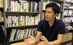 取材の様子